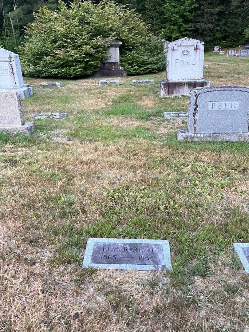 Elmer Reed's grave. Photo 2