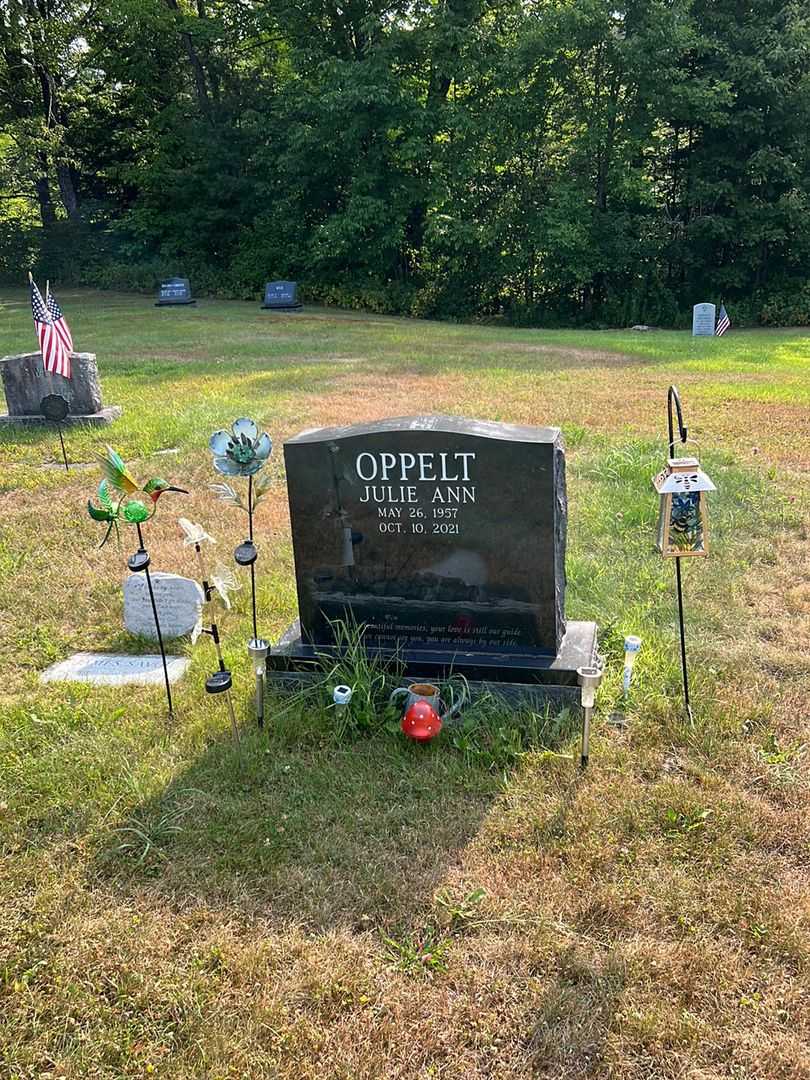 Julie Ann Oppelt's grave. Photo 1