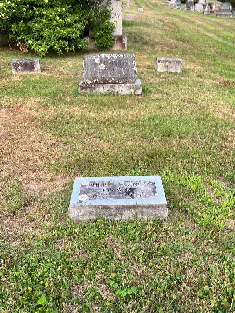 Phebe Ranney Cross's grave. Photo 2