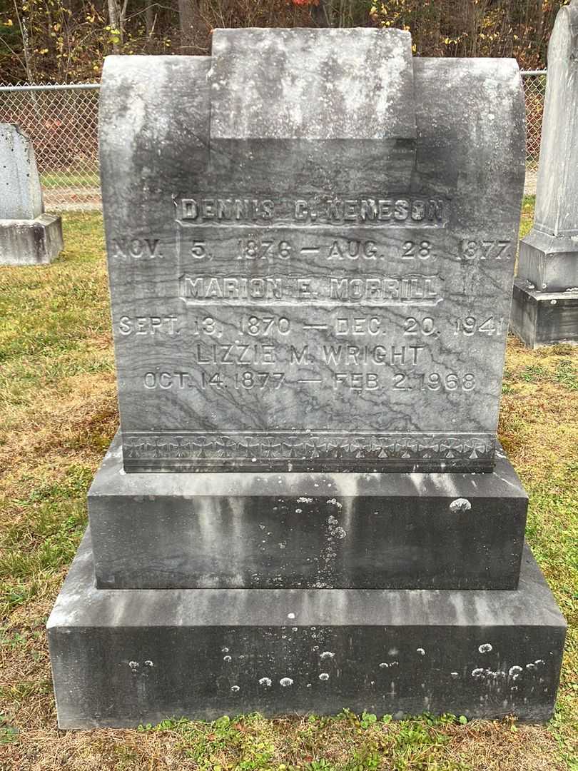 Dennis C. Keneson's grave. Photo 2