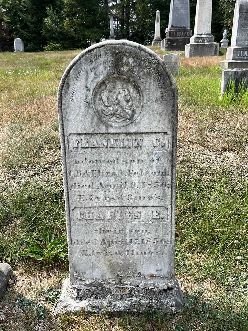 Franklin C. Folsom's grave. Photo 2