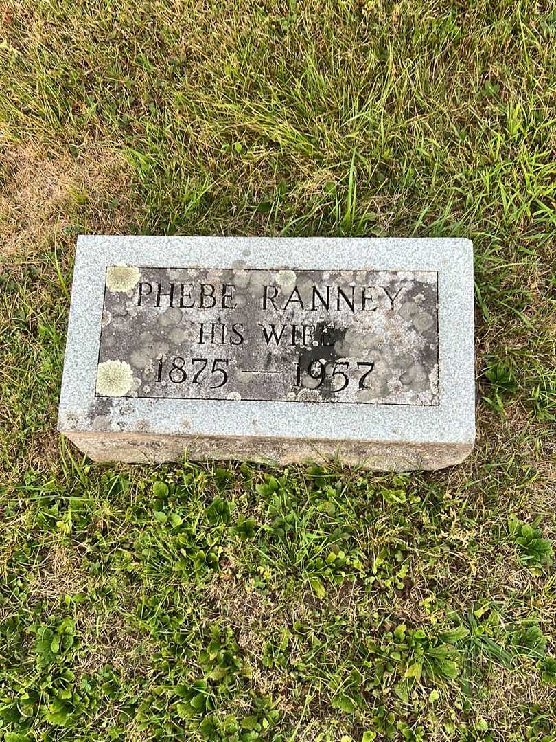 Phebe Ranney Cross's grave. Photo 3