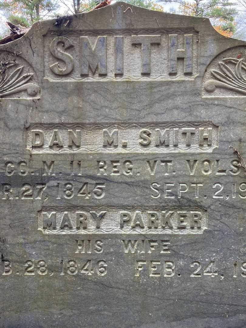 Mary Parker Smith's grave. Photo 2