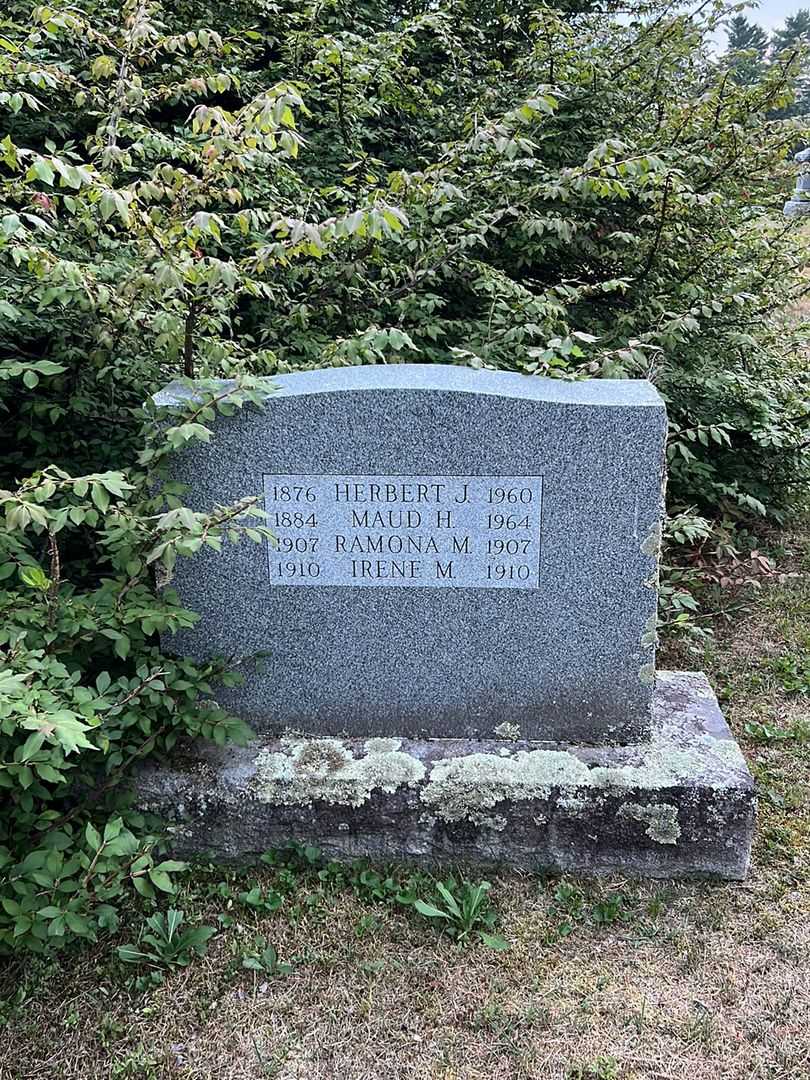 Herbert J. Daniels's grave. Photo 2