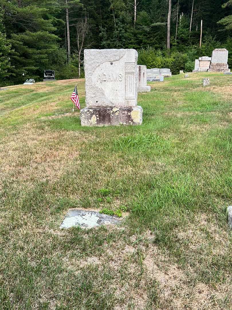 Minnie Adams's grave. Photo 2