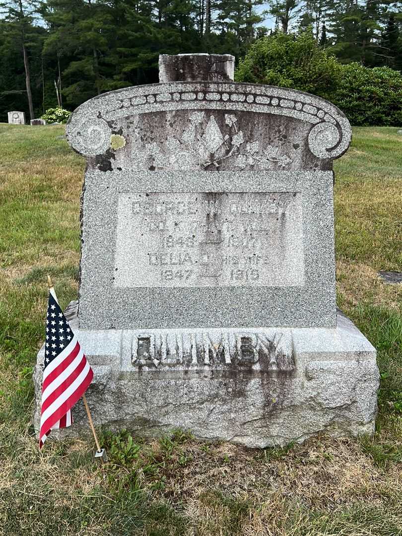 George W. Quimby's grave. Photo 2