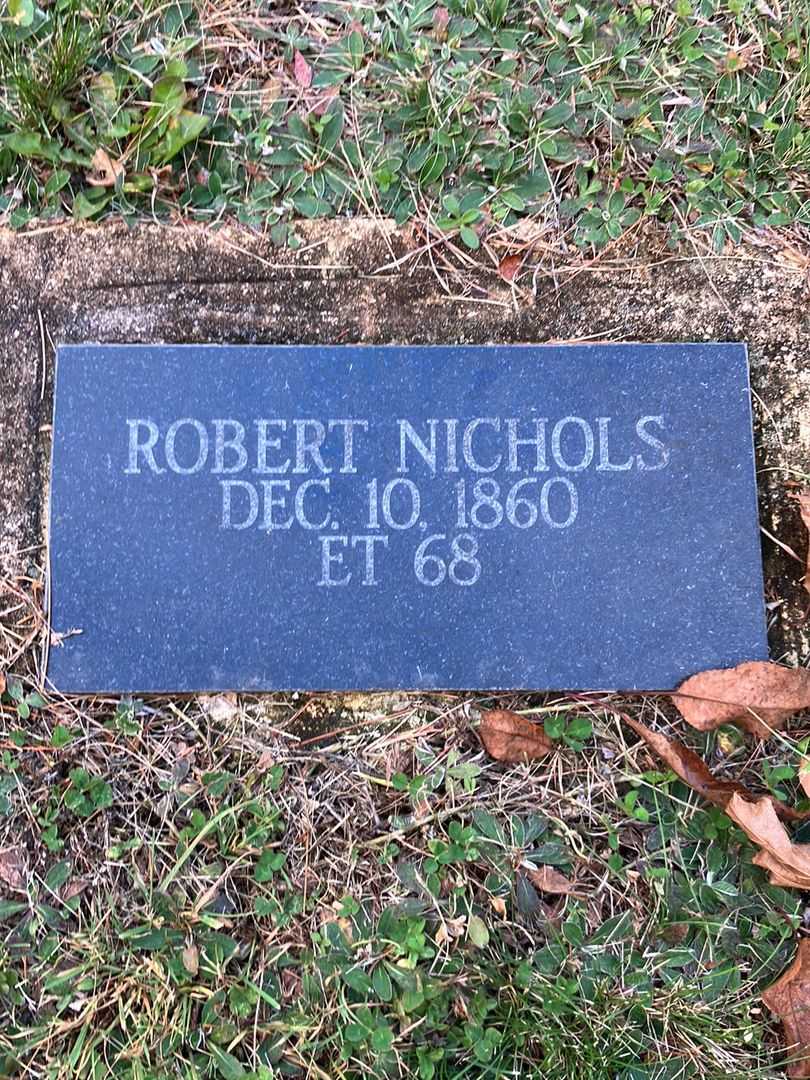 Robert Nichols's grave. Photo 2