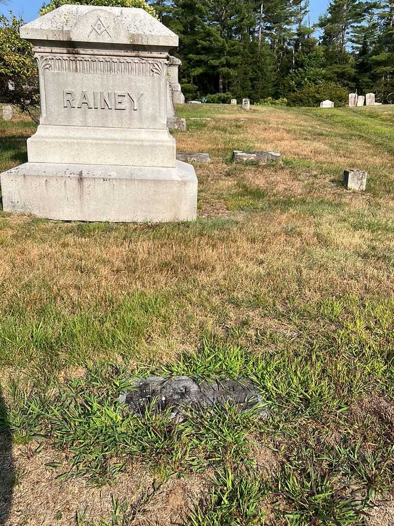 Della L. Rainey's grave. Photo 2