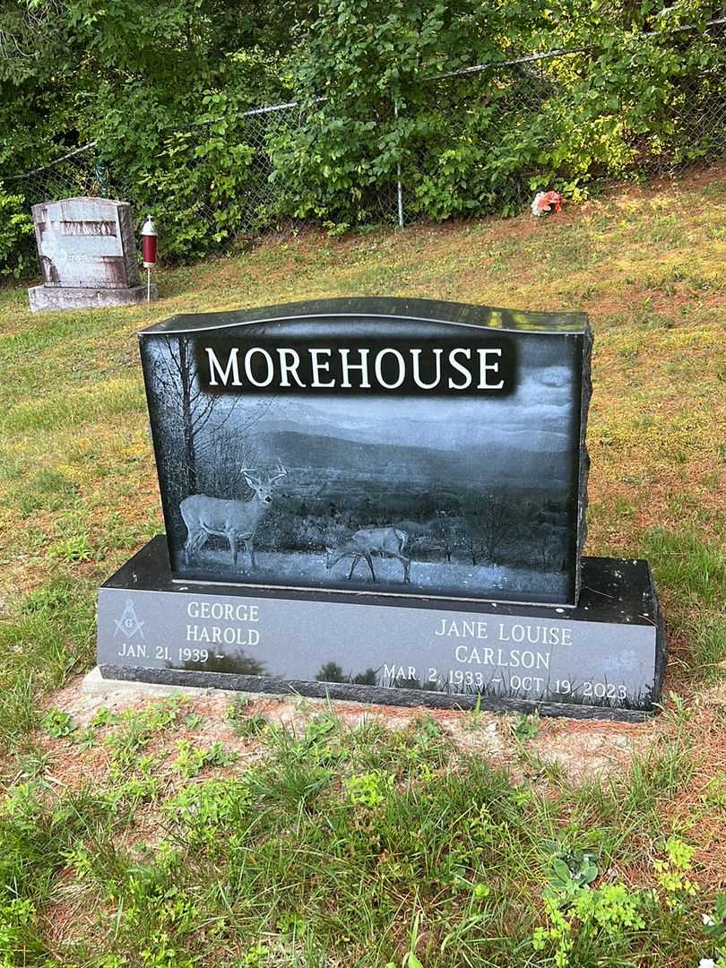 Jane Louise Carlson Morehouse's grave. Photo 2