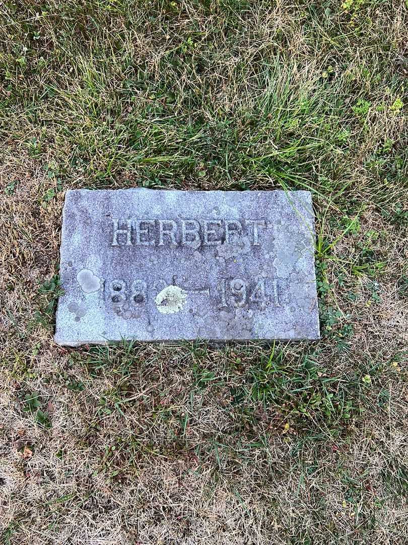Herbert Jackman's grave. Photo 3