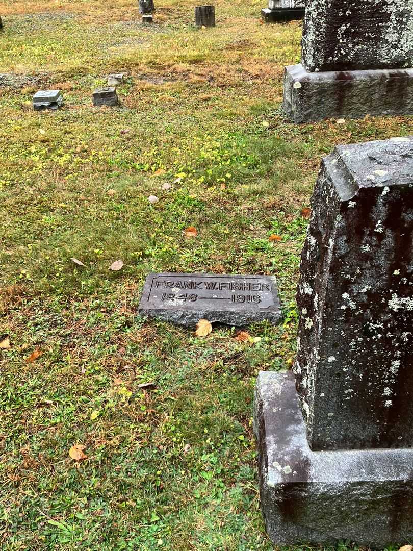 Frank W. Fisher's grave. Photo 2