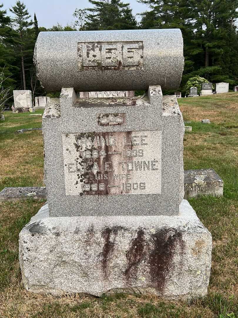 Irving Lee's grave. Photo 2