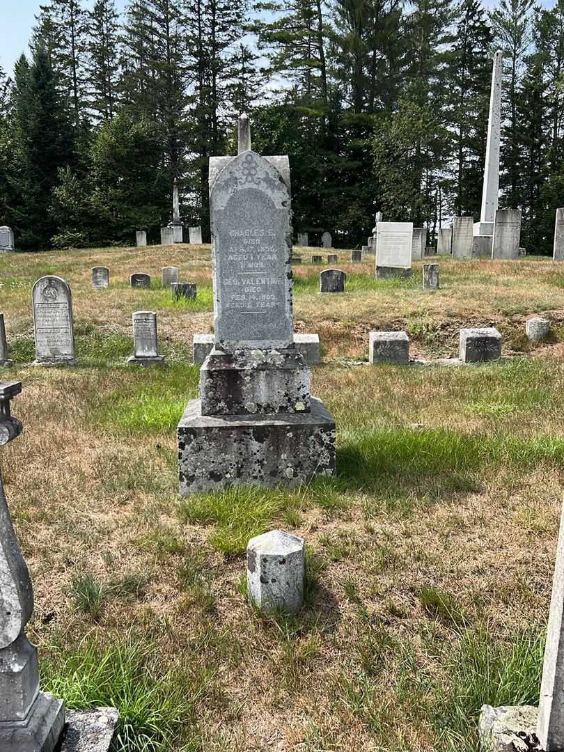 Charles E. Folsom's grave. Photo 1