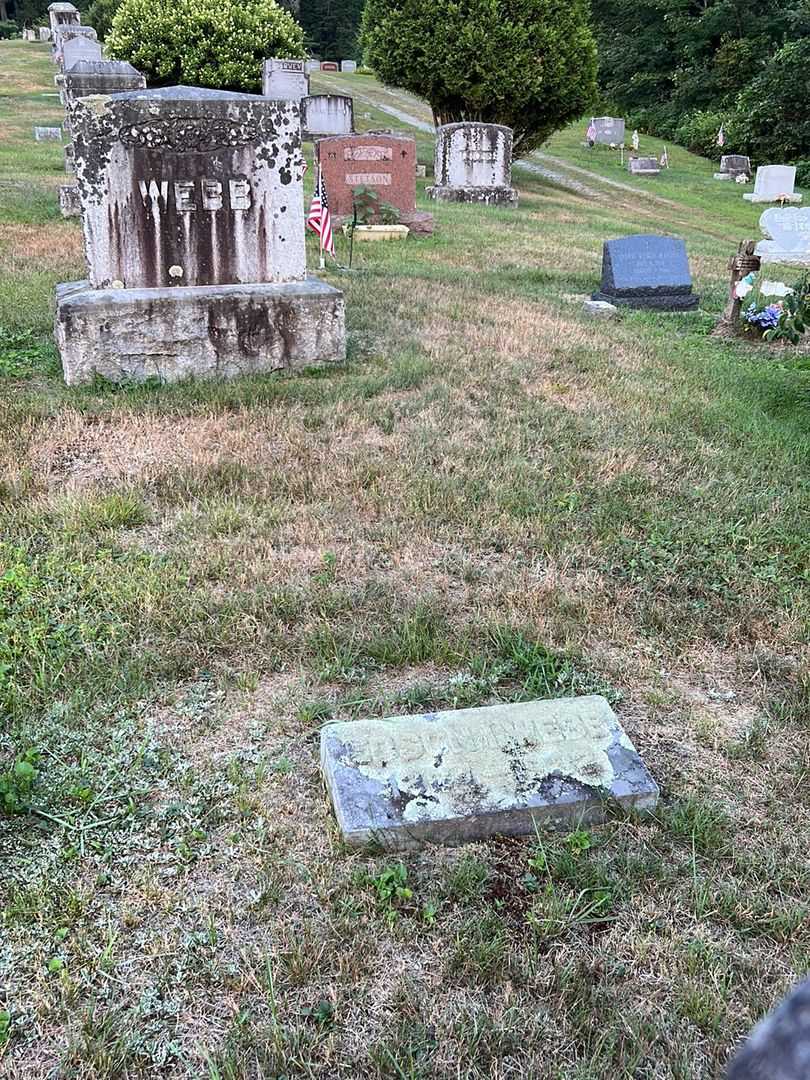 Edson I. Webb's grave. Photo 2