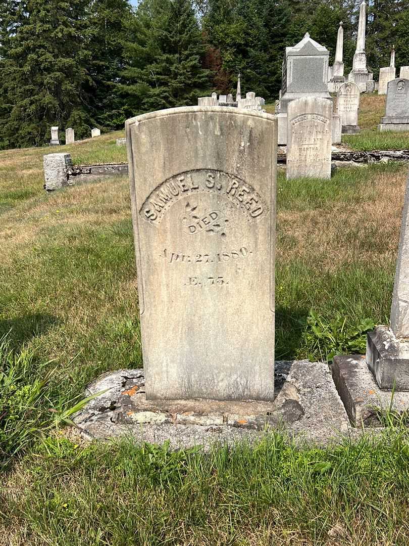 Samuel S. Reed's grave. Photo 2