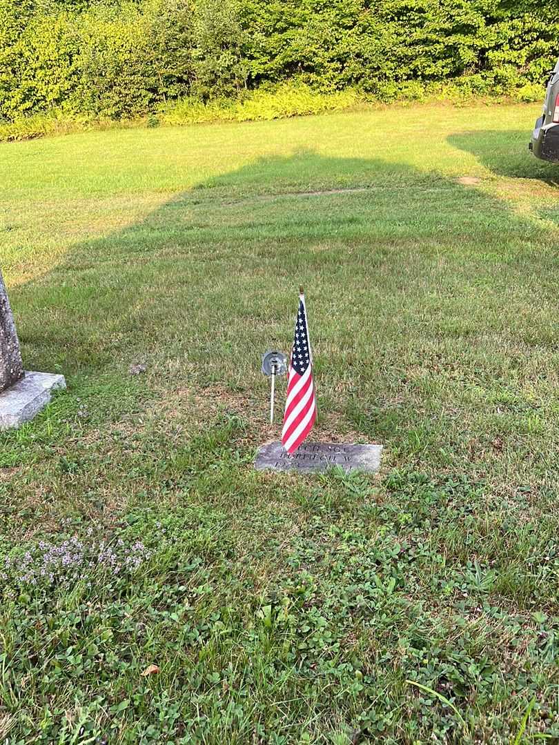 Burliegh W. Warren's grave. Photo 2