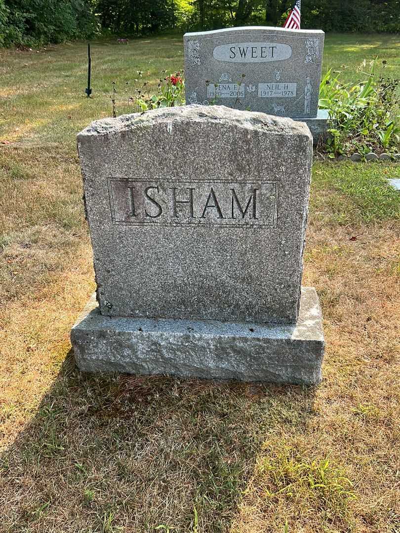 Joan Rae Isham's grave. Photo 1