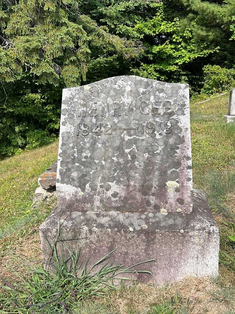 Henry Gee's grave. Photo 2