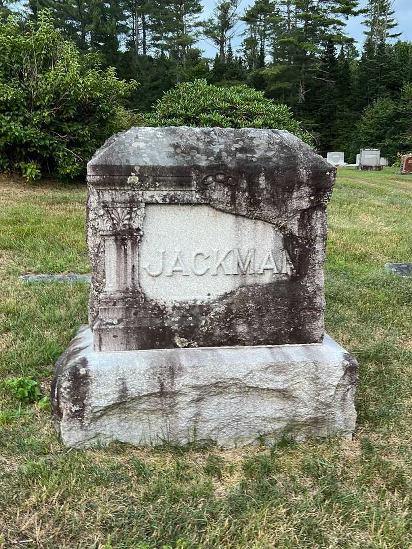 Herbert Jackman's grave. Photo 1