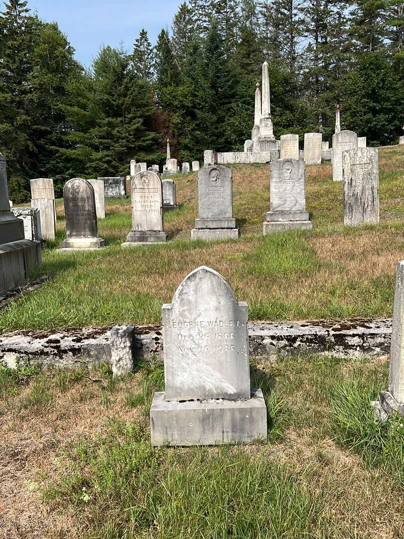 F. Eugene Wadleigh's grave. Photo 1