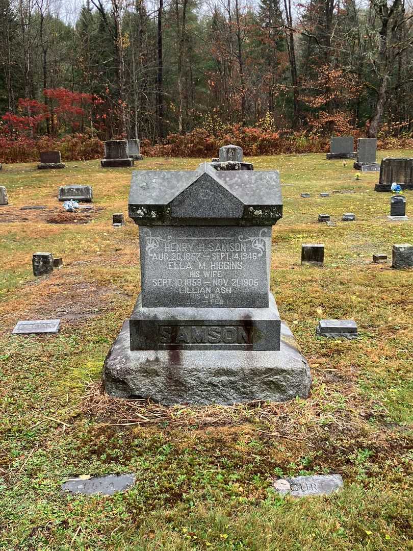 Henry H. Samson's grave. Photo 1