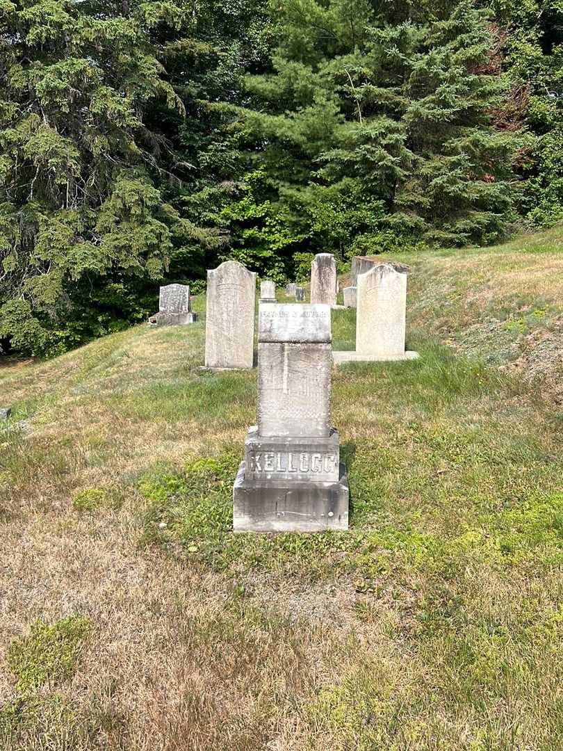 Benjamin P. Kellogg's grave. Photo 2