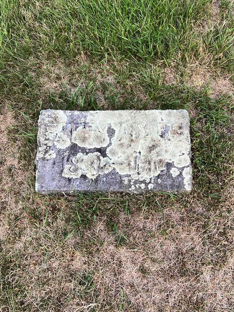 Emery Adams's grave. Photo 3