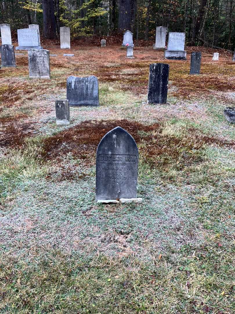 Butler W. Grant's grave. Photo 1