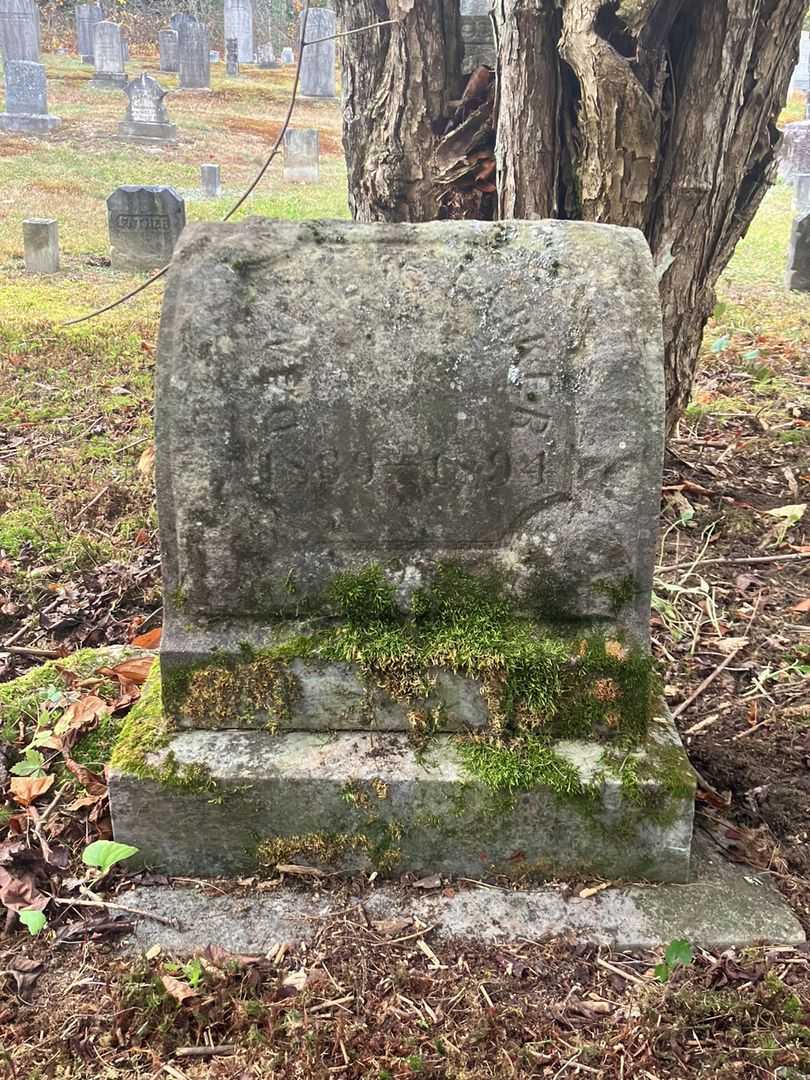 Daniel Parker's grave. Photo 2