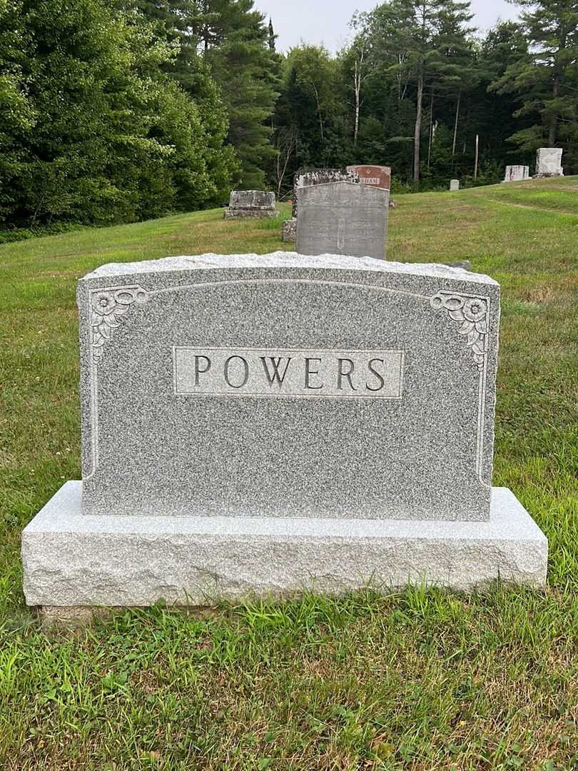 Hazel Aldrich Libby Powers's grave. Photo 1