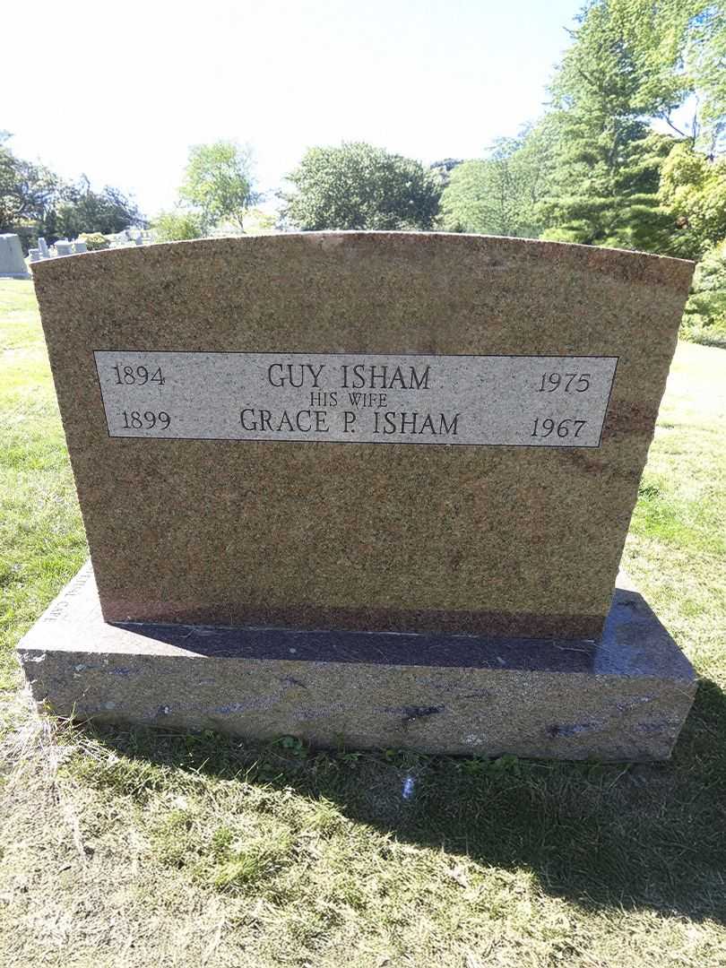 Guy Henry Isham's grave. Photo 2