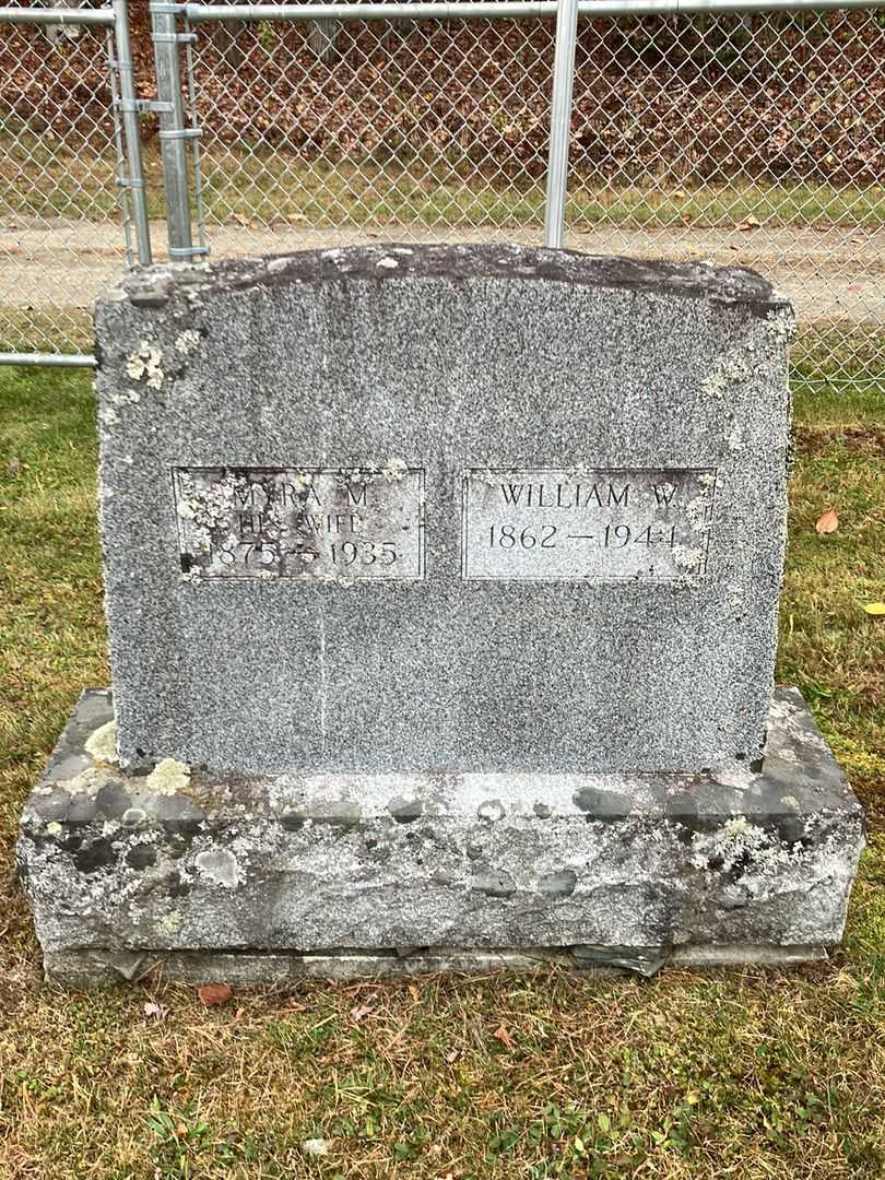 William W. Adair's grave. Photo 3