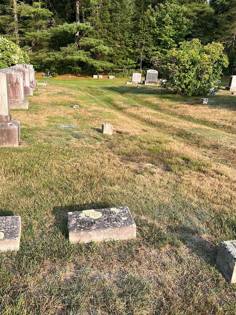 George W. Reed's grave. Photo 2