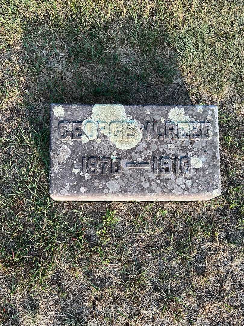 George W. Reed's grave. Photo 3