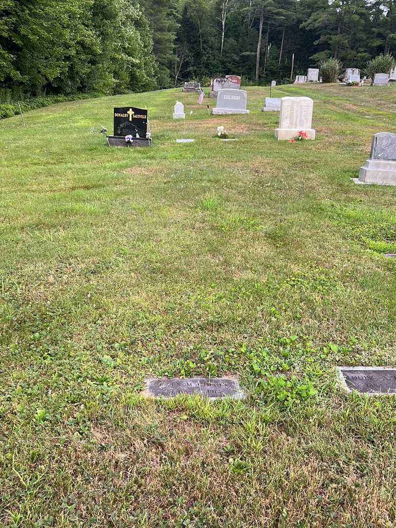 Lilla M. Gibson's grave. Photo 1