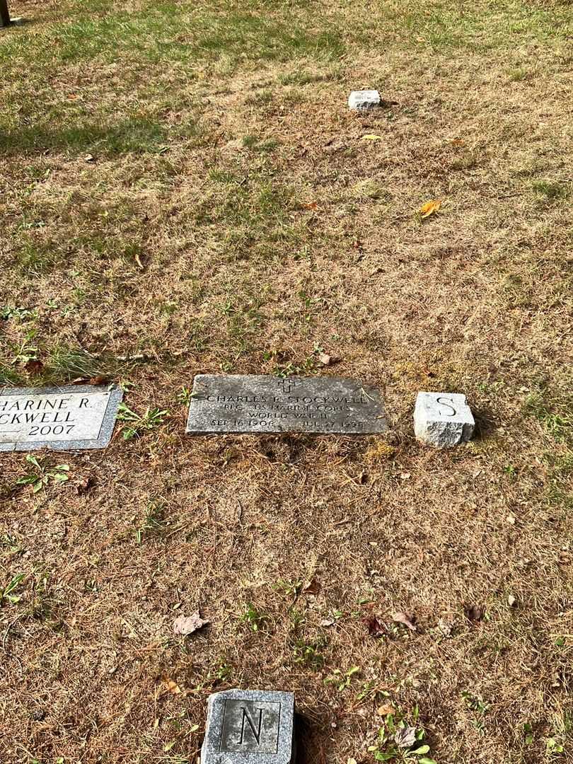 Charles R. Stockwell's grave. Photo 2