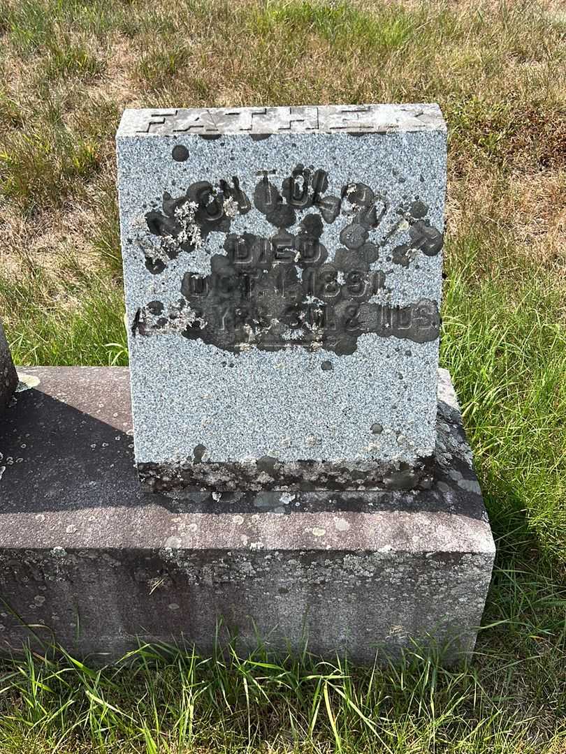 Aaron T. Olcott's grave. Photo 2