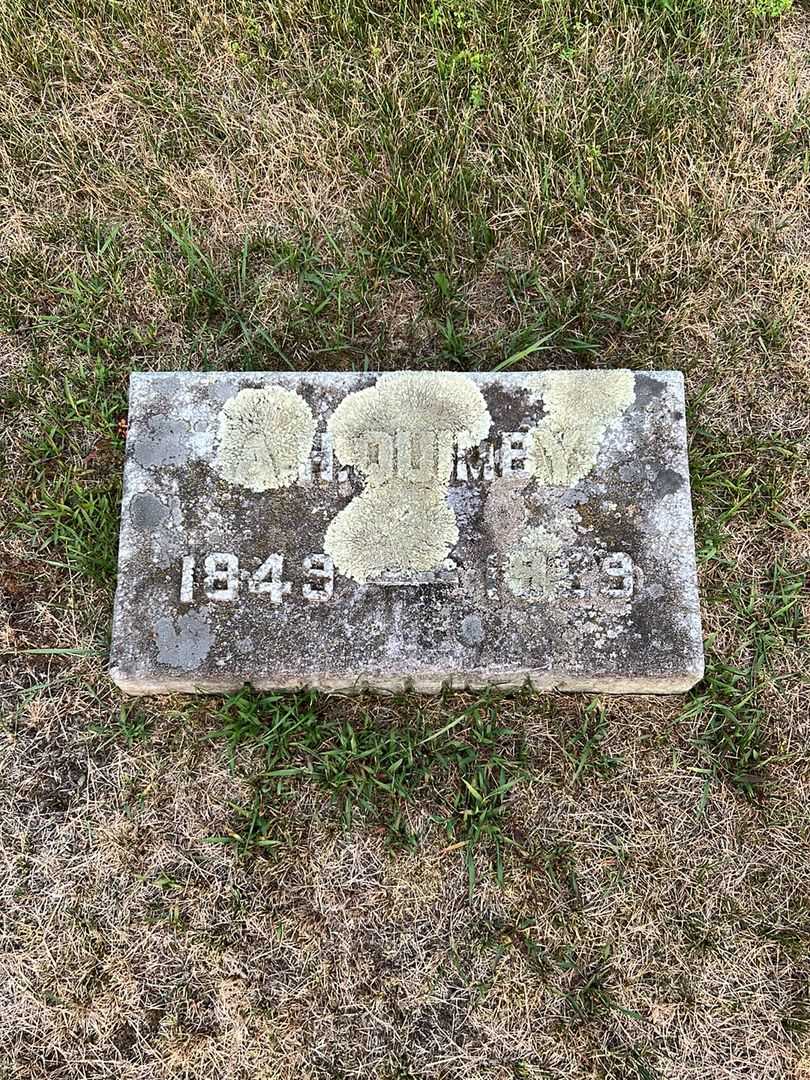 Albert Henry Quimby's grave. Photo 3