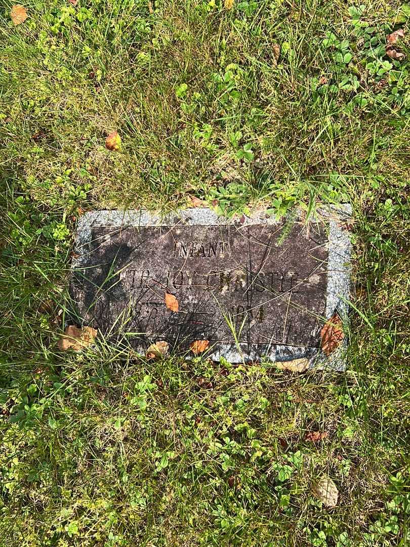 Ruth Joy Christie's grave. Photo 2