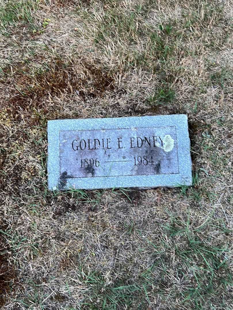 Goldie E. Edney's grave. Photo 3