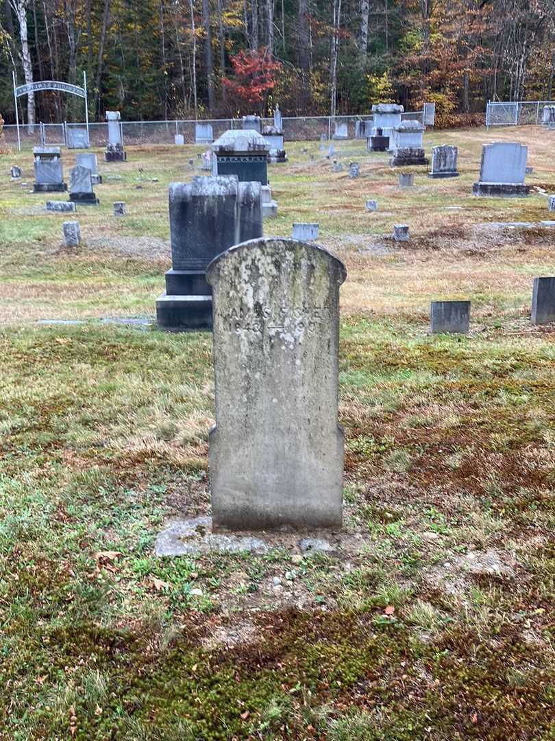 James Fisher's grave. Photo 1