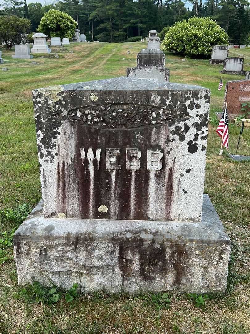 Dora M. Webb's grave. Photo 1