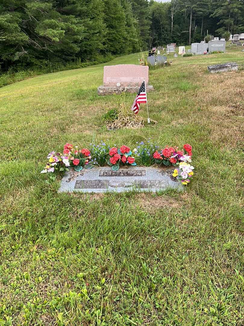 Ralph W. Keach's grave. Photo 1
