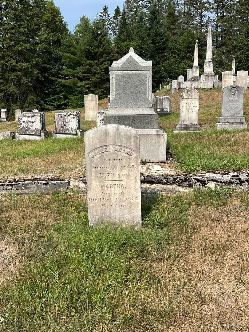 Samuel Adams's grave. Photo 1