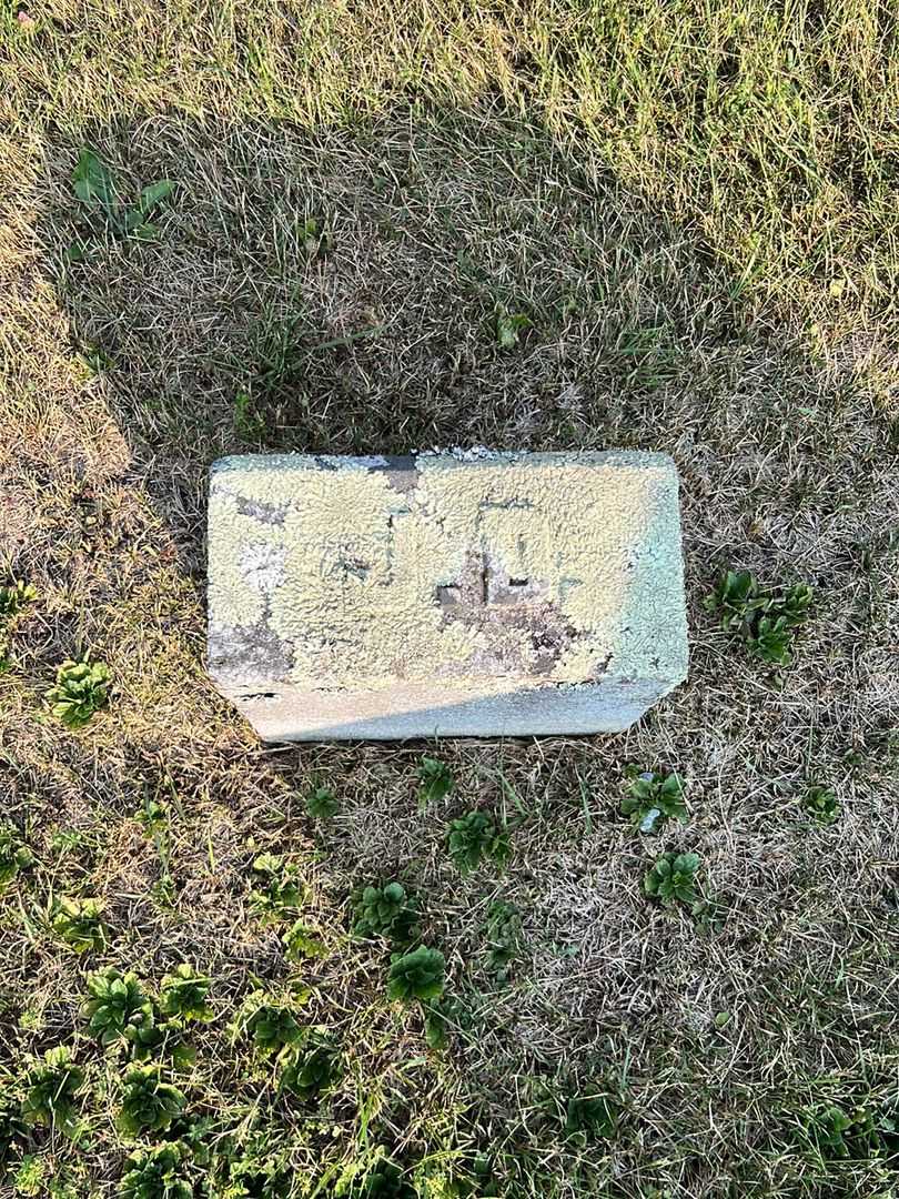 John Davis's grave. Photo 3