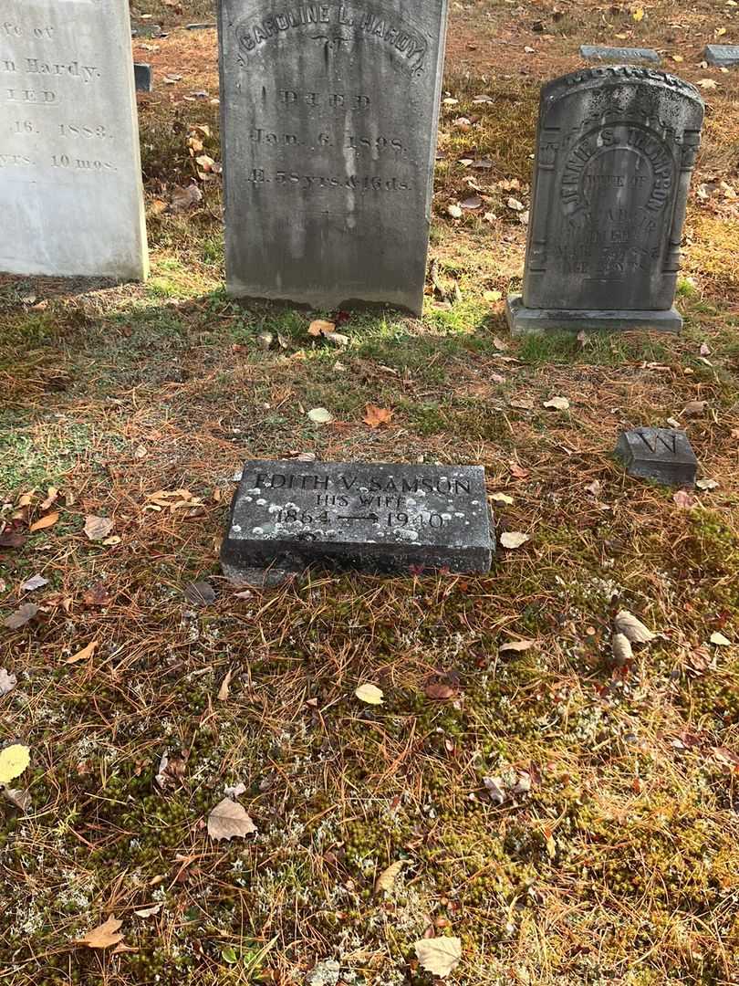 Edith V. Samson Williams's grave. Photo 2