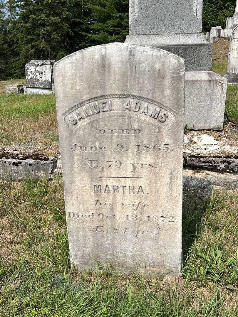 Samuel Adams's grave. Photo 2
