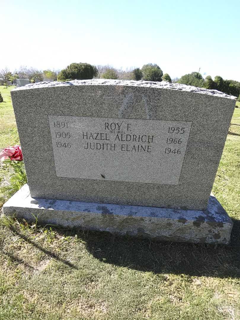 Hazel Aldrich Libby Powers's grave. Photo 2