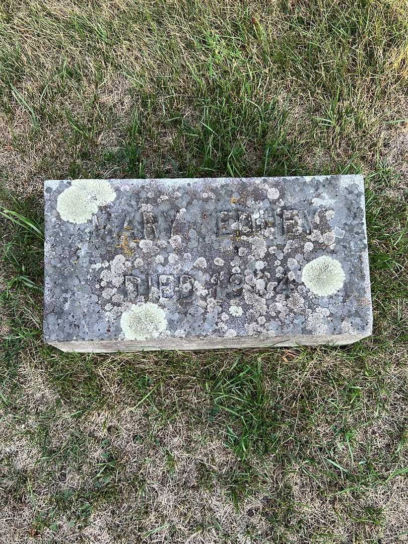 Mary Edney's grave. Photo 3