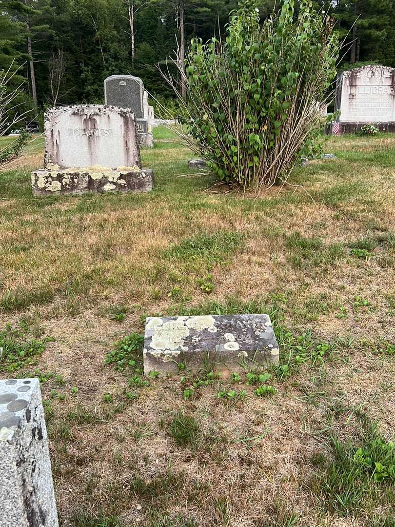 Clinton C. Davis's grave. Photo 2